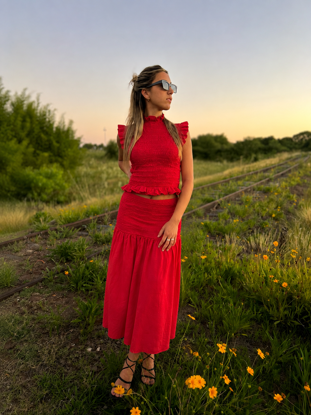Set Liza - Rojo