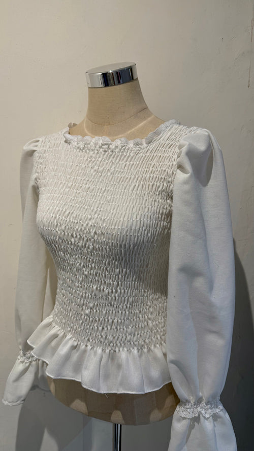 Blusa Aurora - Blanca