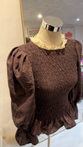 Camisa Teles - Chocolate