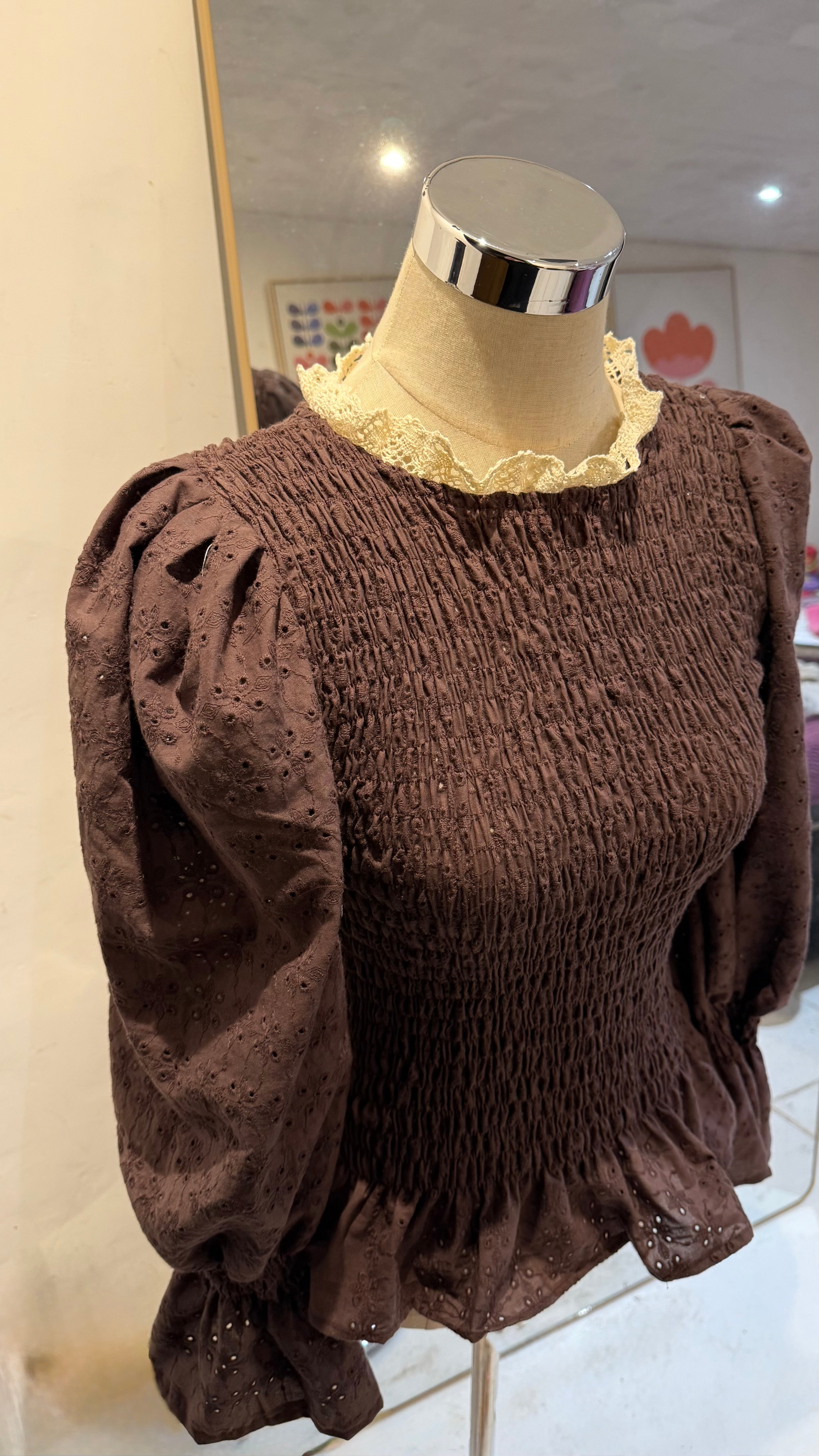 Camisa Teles - Chocolate
