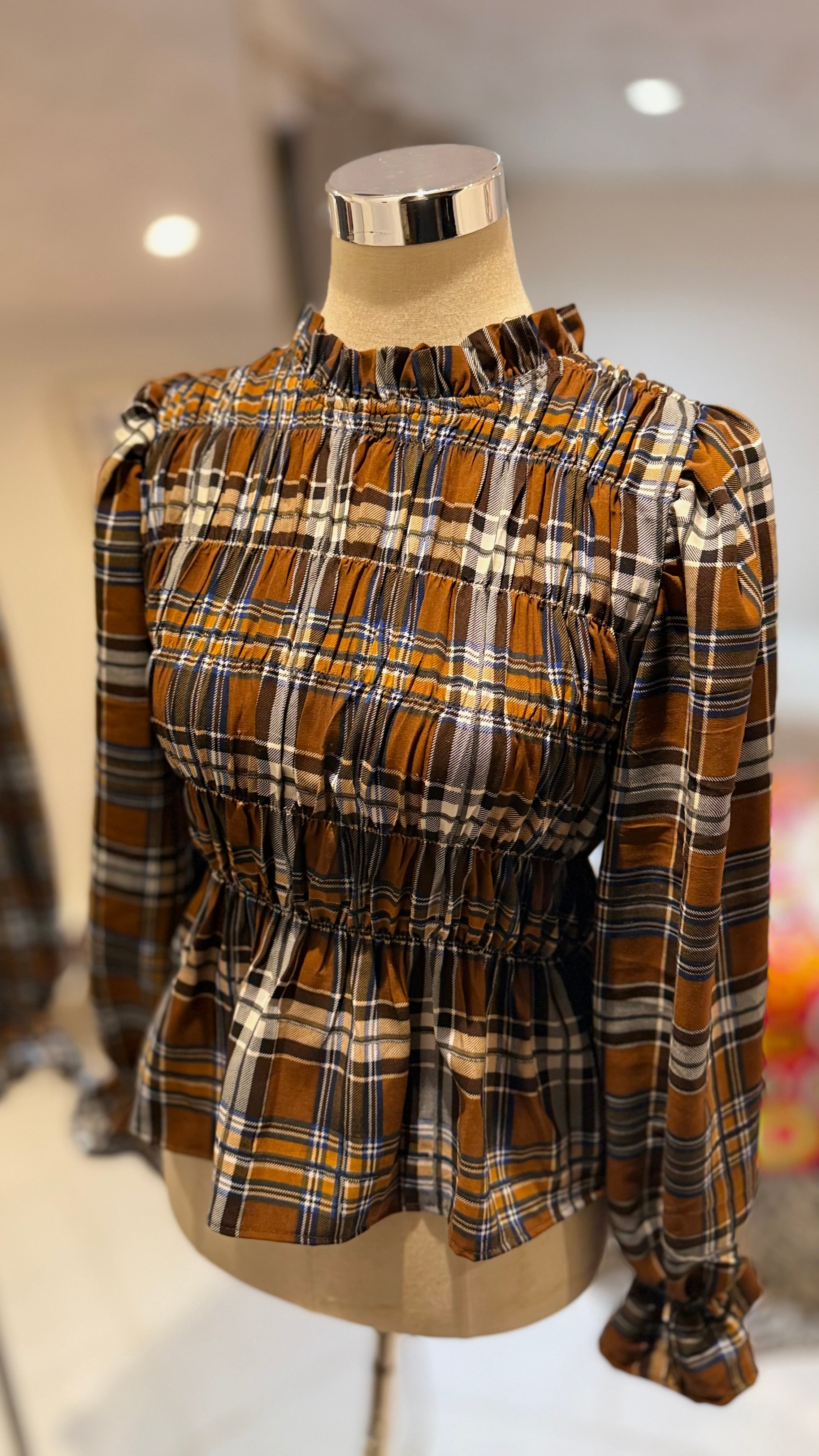 Camisa Anaika - Choco