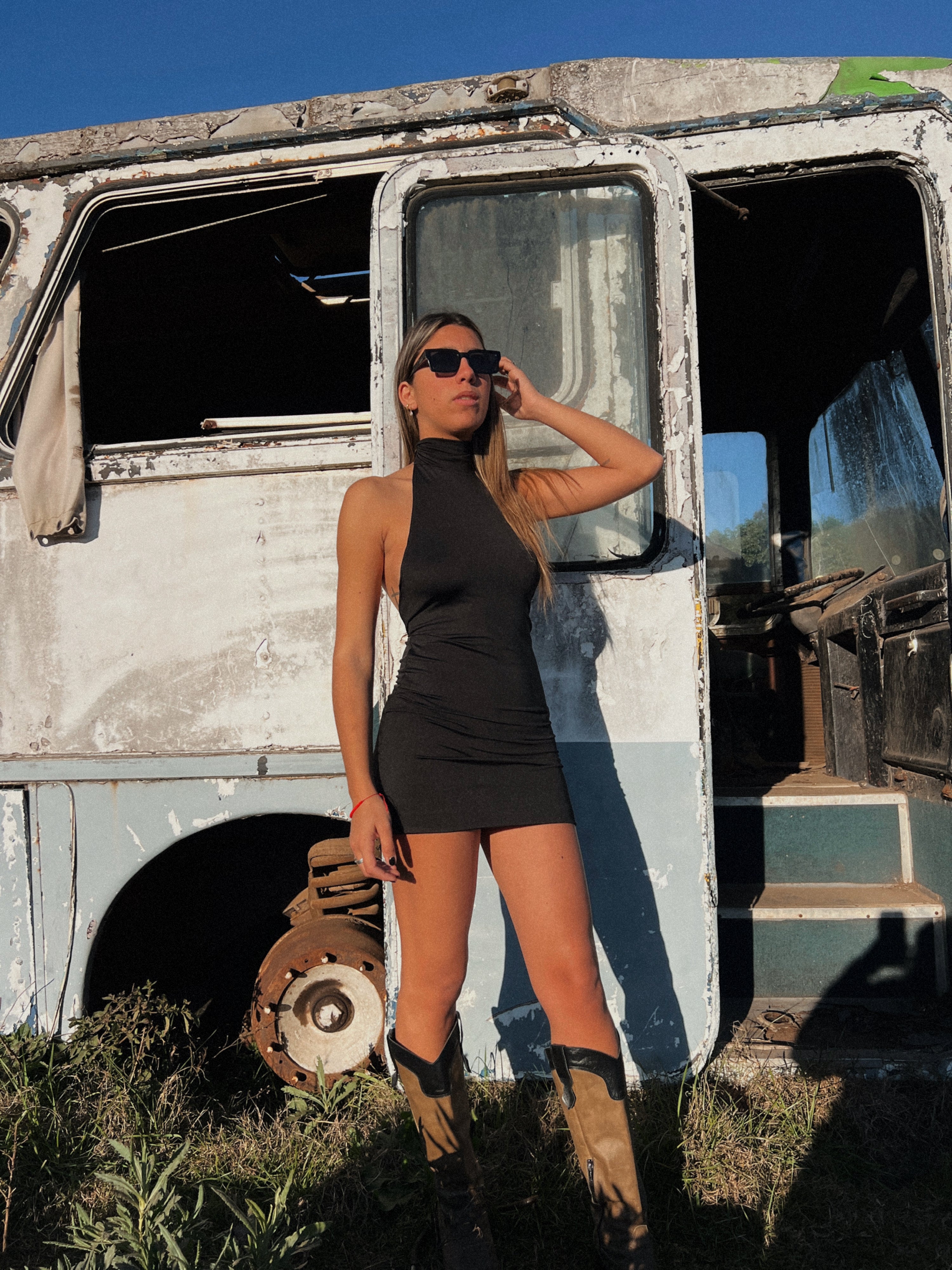 Vestido Soile - Negro