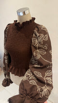 Camisa Alexia - Chocolate