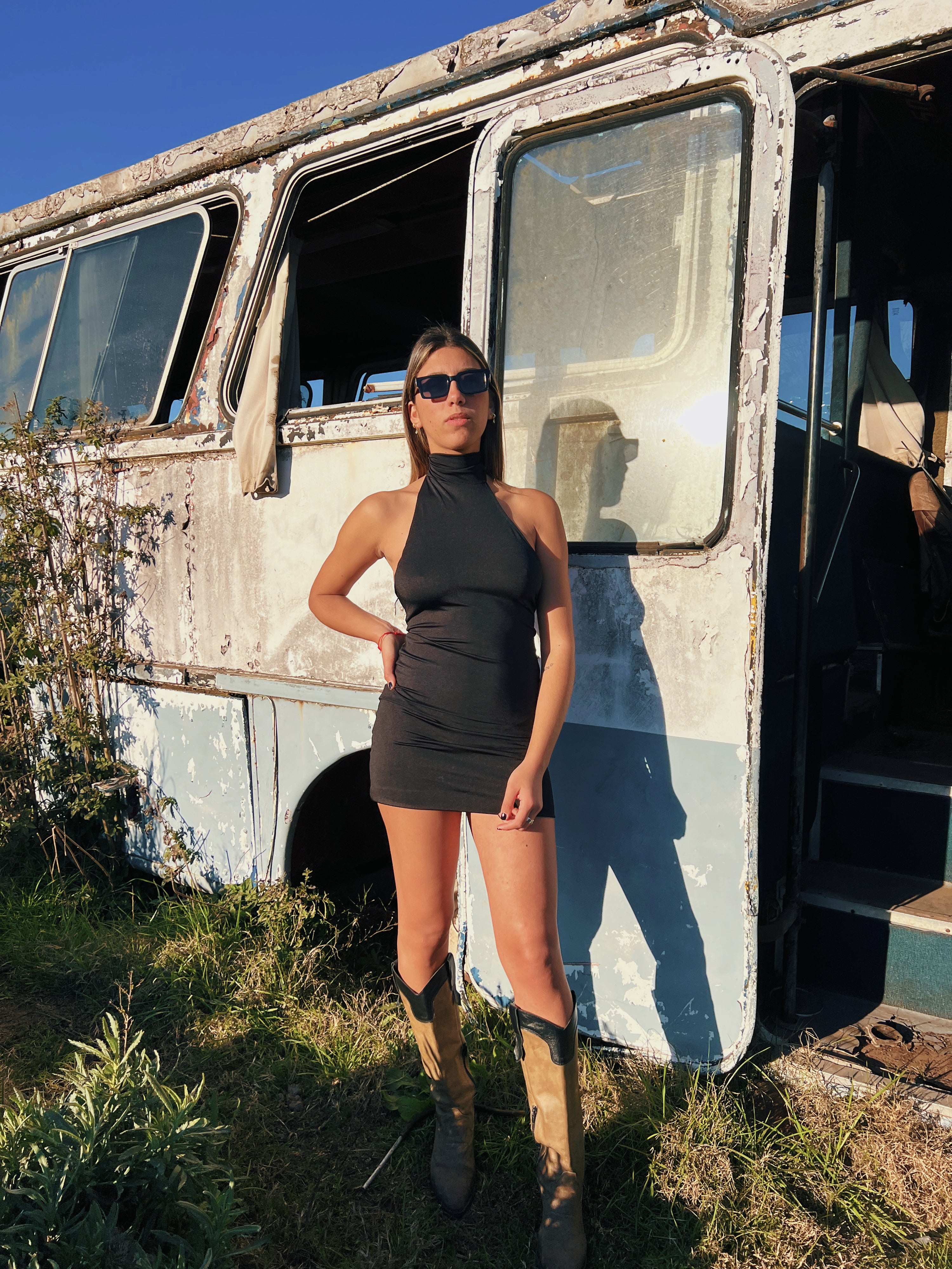 Vestido Soile - Negro