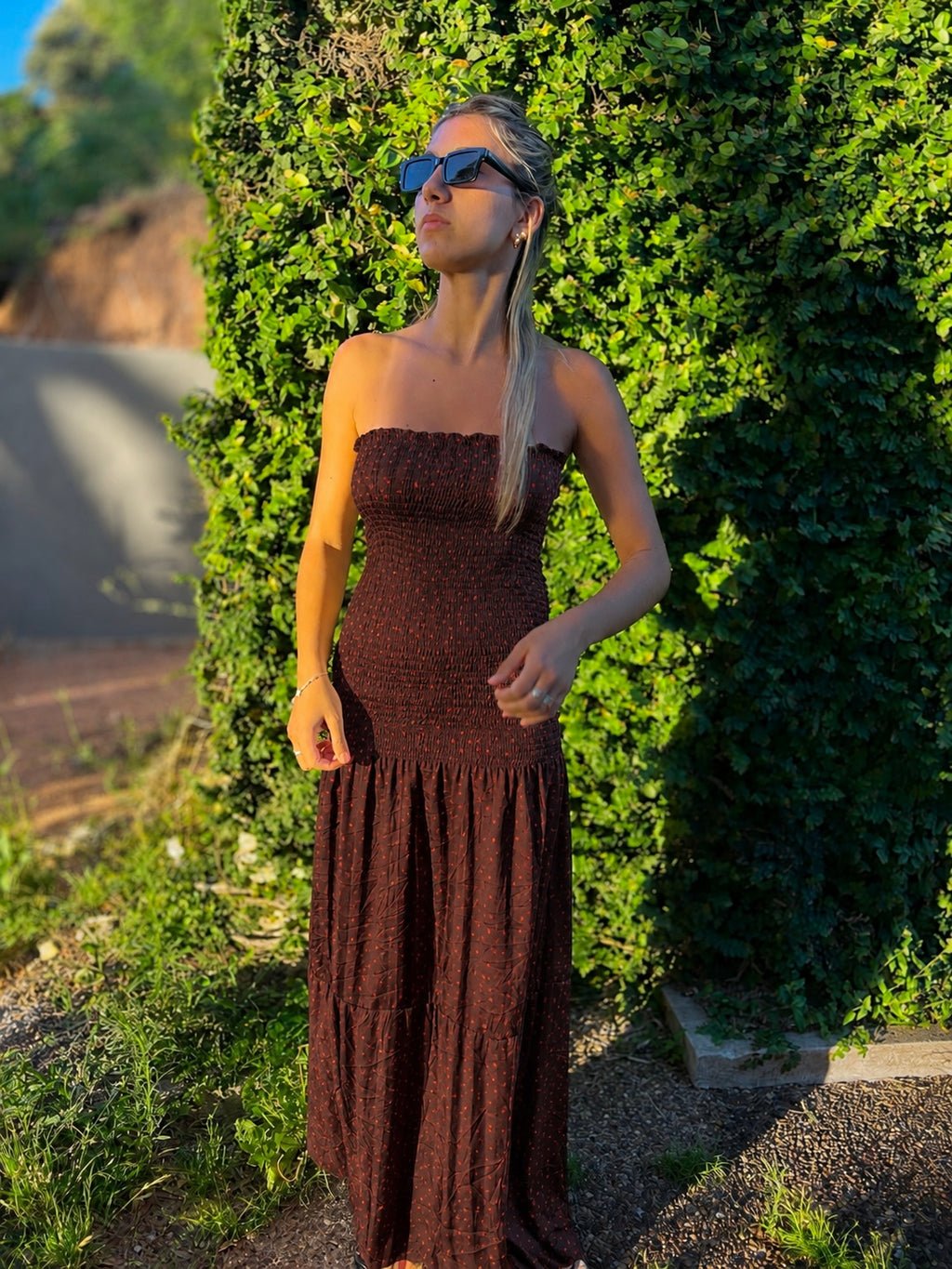 Vestido Cayetana - Chocolate