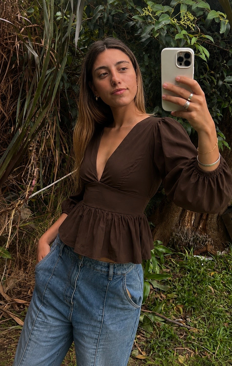 Blusa Helena - Chocolate