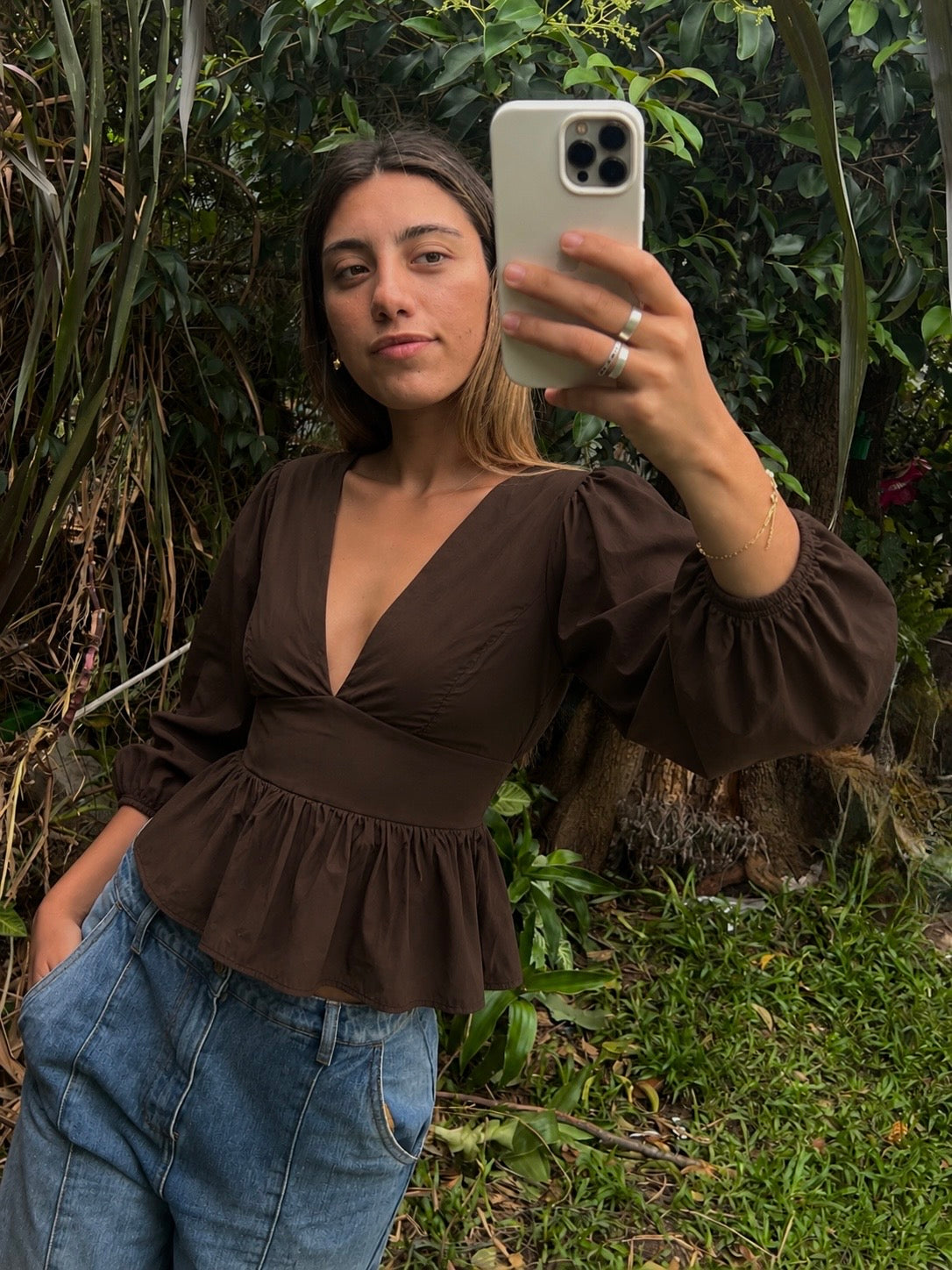 Blusa Helena - Chocolate