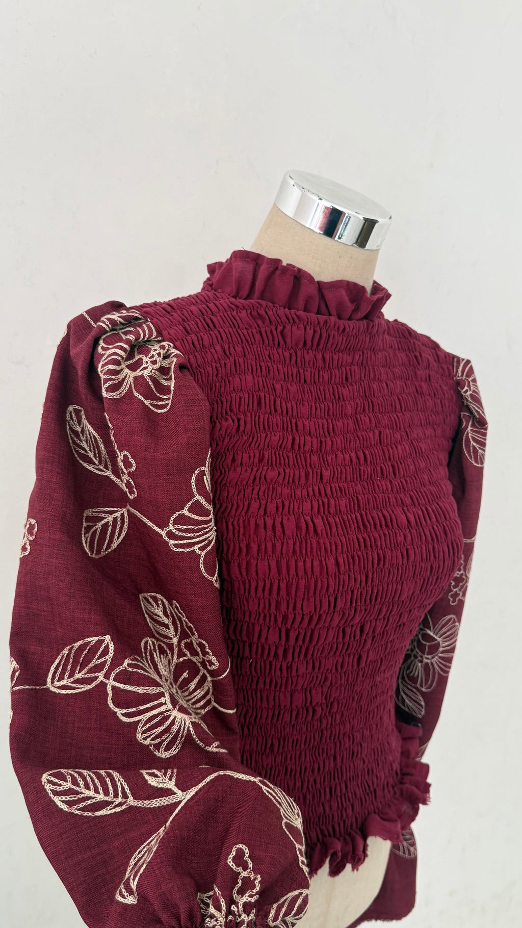 Camisa Alexia - Bordo