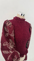 Camisa Alexia - Bordo