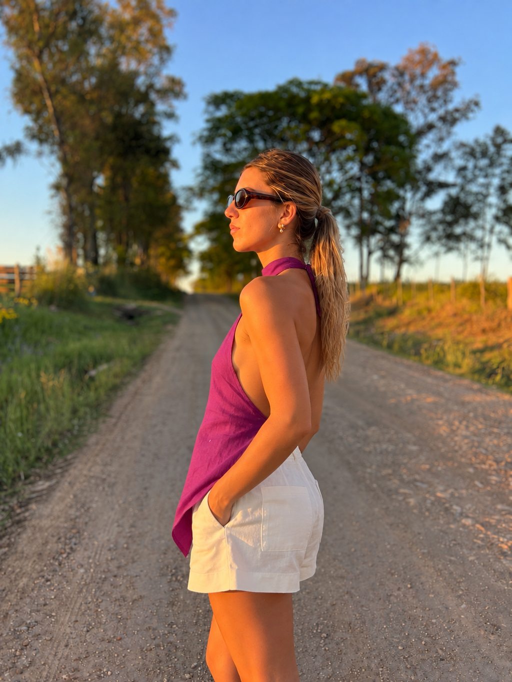 Blusa Atena - Violeta