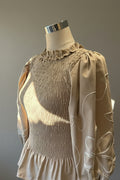 Blusa Nancy bordada — Beige Arena