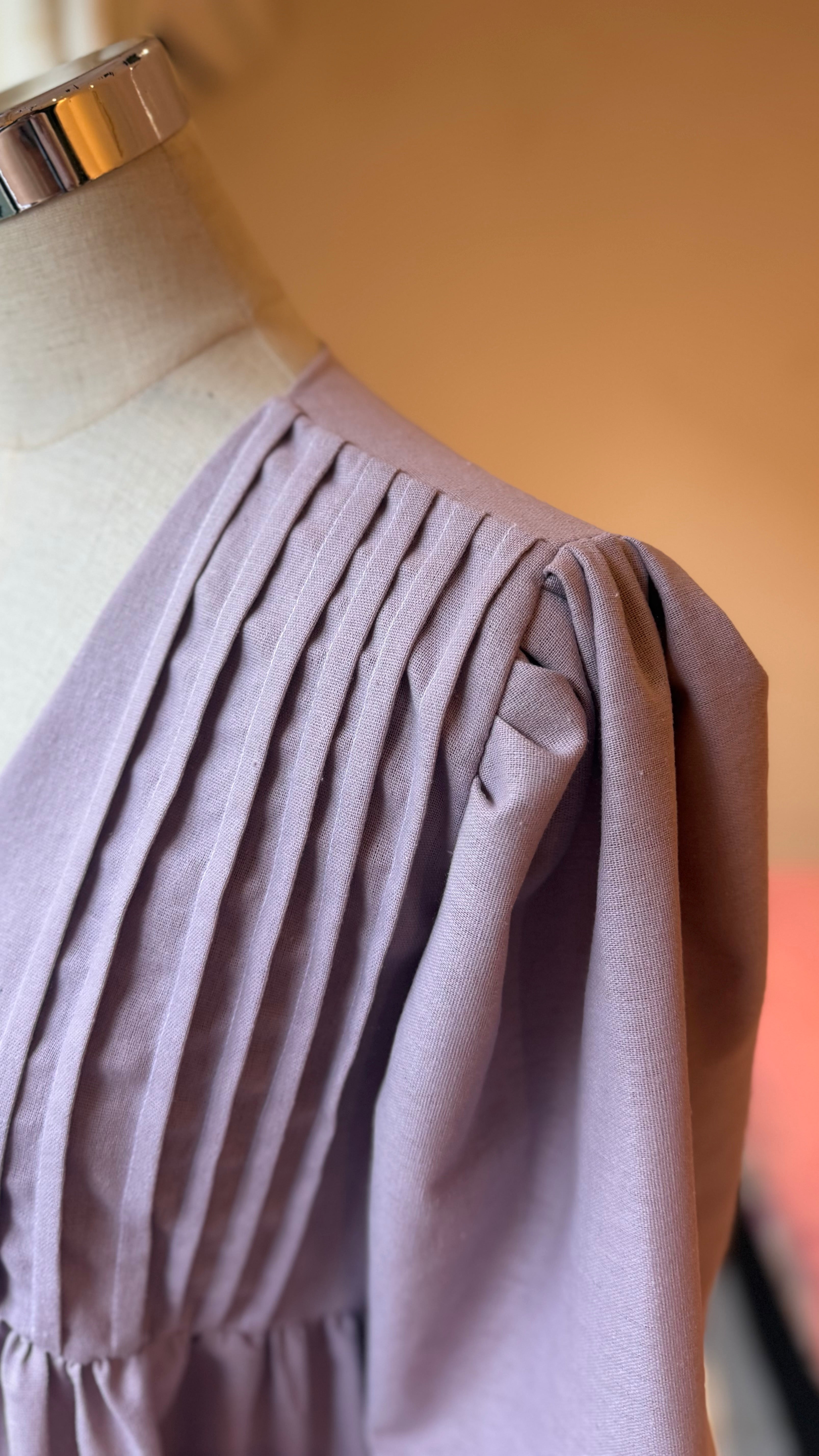 camisa romántica - Lila