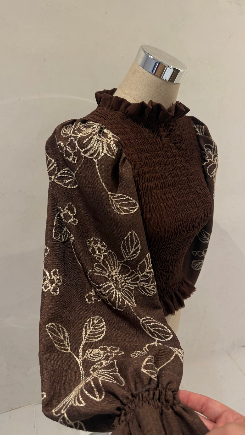 Camisa Alexia - Chocolate
