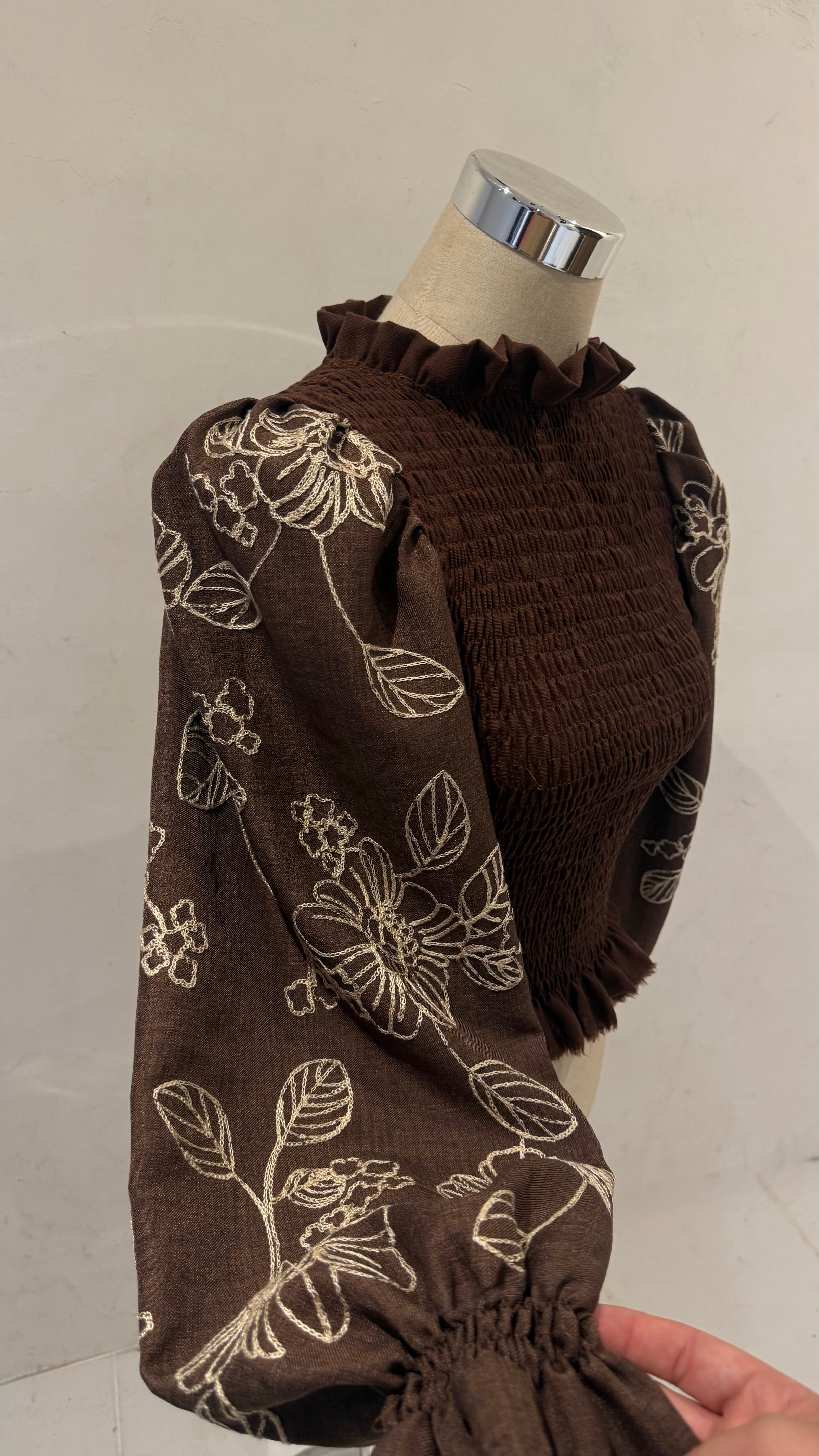 Camisa Alexia - Chocolate