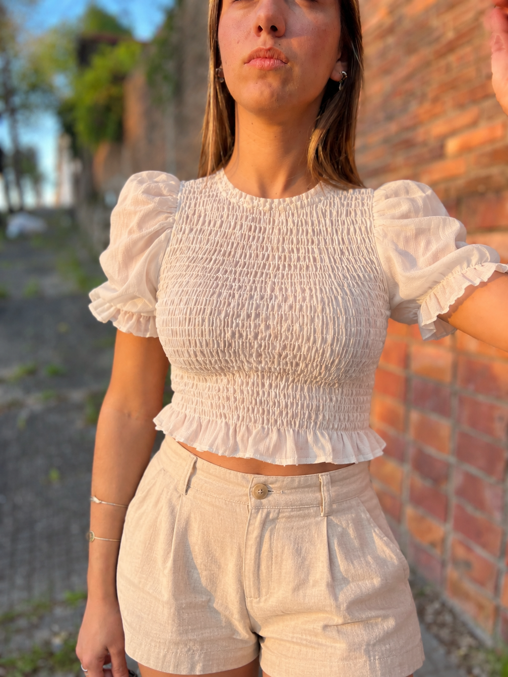 Blusa Altair - Blanca