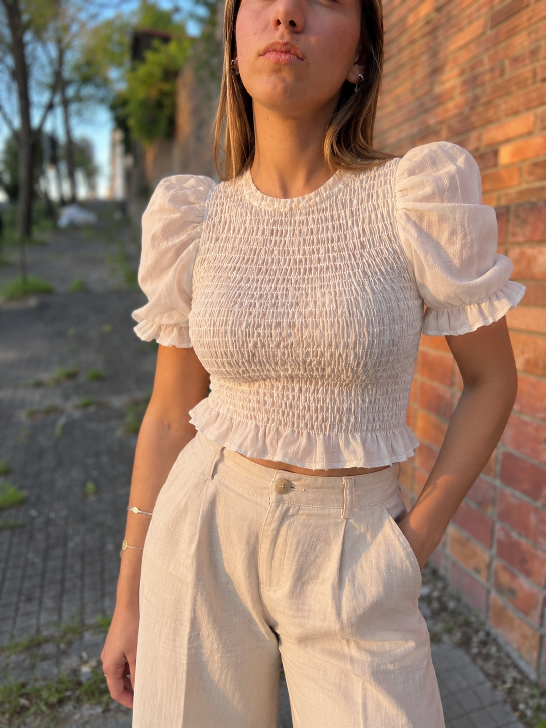 Blusa Altair - Blanca