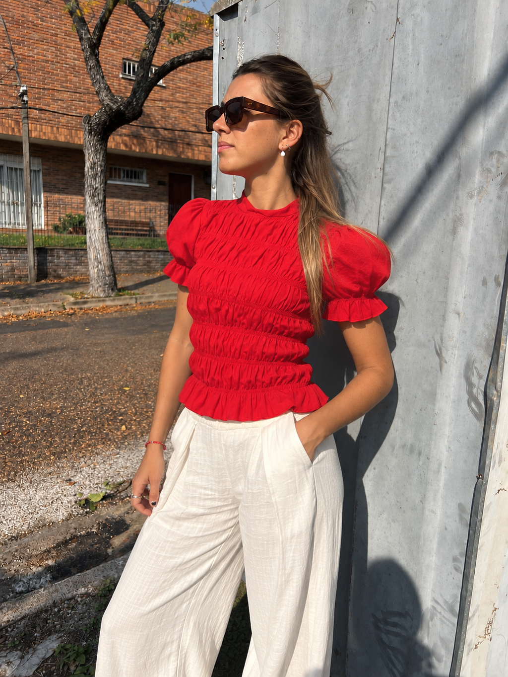 Blusa Taniz - Roja