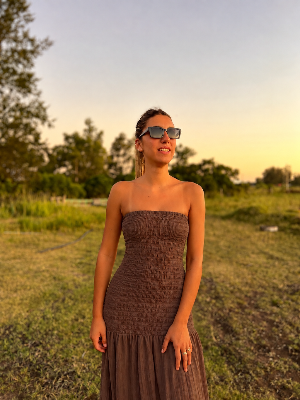 Vestido Mandy - Chocolate