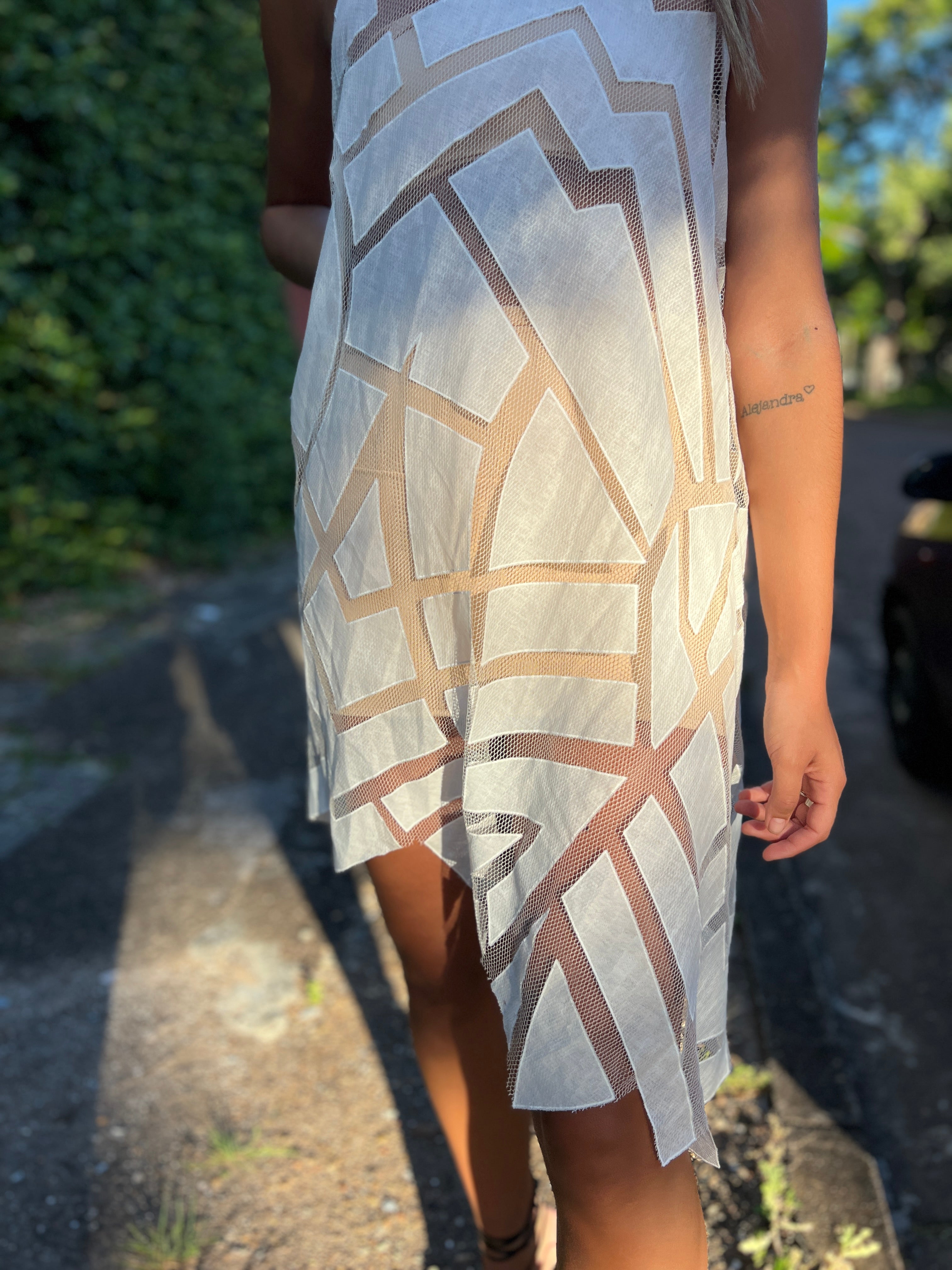 Vestido white