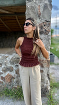 Blusa Mara - Chocolate