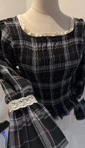 Camisa Grid Black