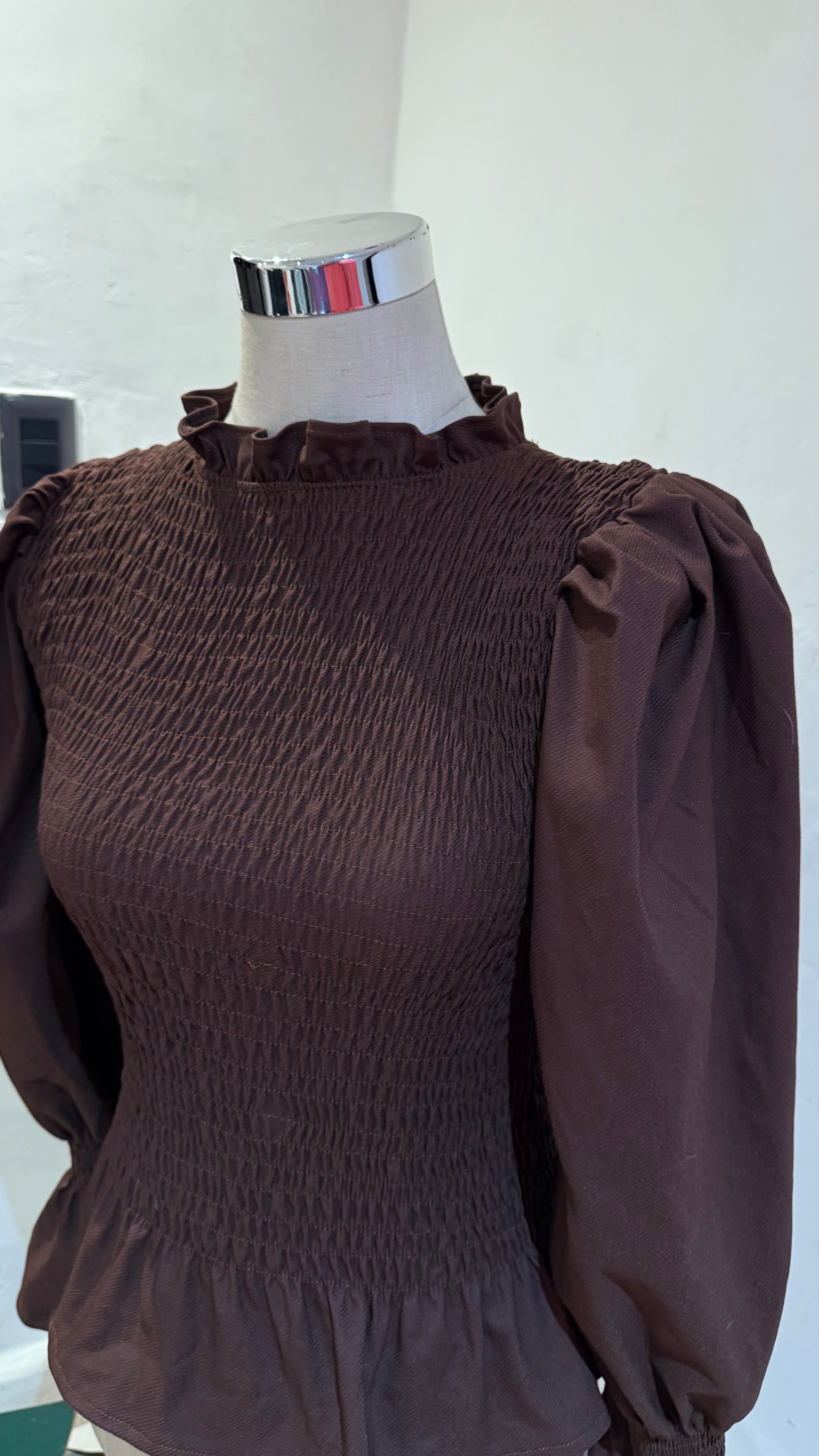 Camisa Mara - Chocolate