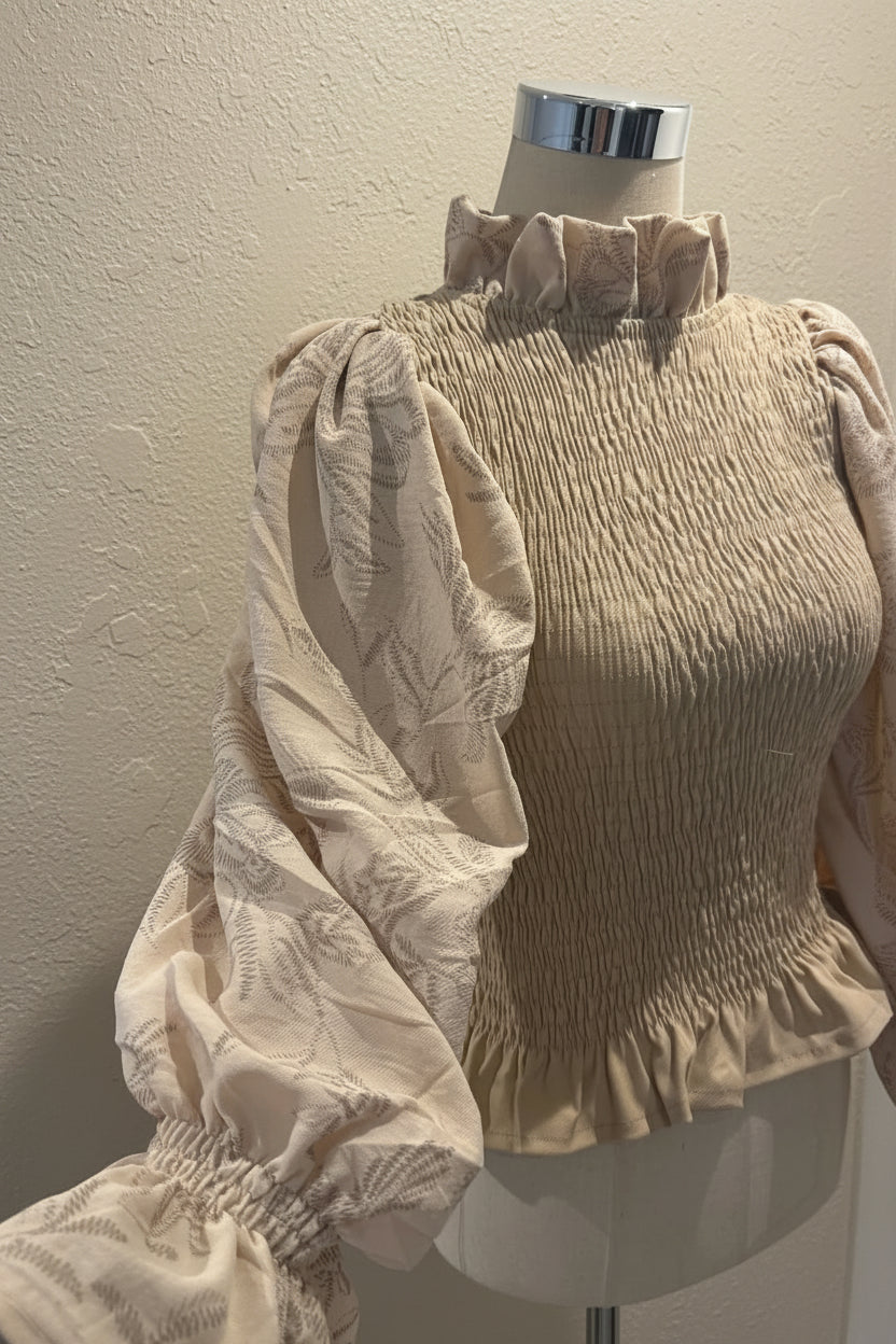 Camisa Alana - Beige